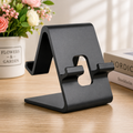 Foldable Metal Mobile Stand | Portable Desk Phone Holder | Universal Smartphone Stand | Anti-Slip Holder for iPhone, Samsung, OnePlus & All Mobile Phones